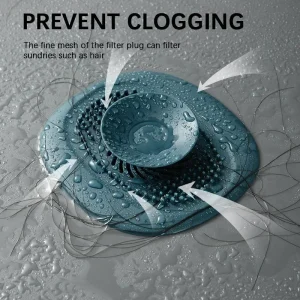 Bathroom Washbasin Drain Hair Catcher  Sink Strainer