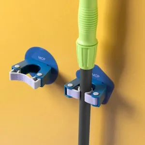 Wall Mounted  Mop  Brush Broom Hanger Storage Rack