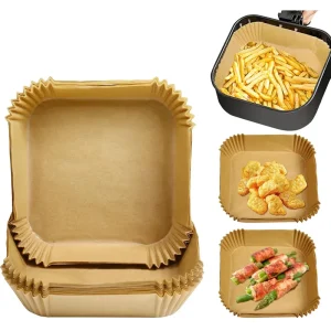 Air Fryer Liner & Steamer/Baking Paper –  Oil-Resistant for Home & Bakeries